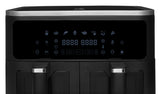 Fritel SnackTastic 8480 DUO Dobbelt 9 L Enkeltstående 2400 W Varmluftsteger Sort