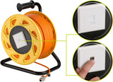 Goobay 58938 netværkskabel Orange 90 m Cat7a S/FTP (S-STP)