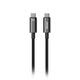 Baseus CAWJ040101 USB-kabel USB 2.0 2 m USB C 0,48 Gbit/sek. 240 W Sort