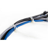 StarTech.com CBMZTRB10 kabelsamler Udløselig kabelbinder Nylon, Plast Hvid 100 stk