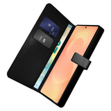 PURO PUSGS26UBOOKC8BLK mobiltelefon etui 17,5 cm (6.9") Tegnebogsetui Sort