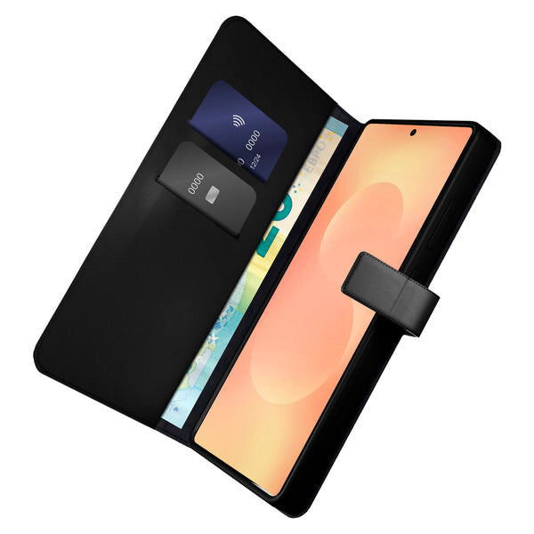 PURO PUSGS26UBOOKC8BLK mobiltelefon etui 17,5 cm (6.9") Tegnebogsetui Sort