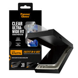 PanzerGlass ® Skærmbeskyttelse iPhone 18 Pro | 17 Pro | Ultra-Wide Fit m. FASTFIT IN-A-BOX