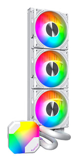 Montech HyperFlow ARGB 360 Processor Alt-i-en væskekøler 12 cm Hvid 1 stk
