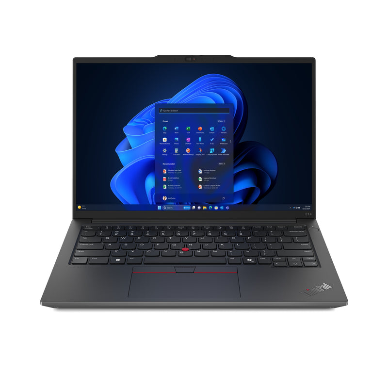 Lenovo ThinkPad E14 Gen 6 (Intel) Intel Core Ultra 5 125U Laptop 35,6 cm (14") WUXGA 16 GB DDR5-SDRAM 512 GB SSD Wi-Fi 6E (802.11ax) Windows 11 Pro Nordisk Sort