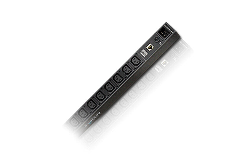 ATEN PE1216 strømforsyningsenhed (PDU) 16 AC stikkontakt(er) Sort