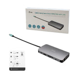 i-tec Metal C31NANOVGA100 dockingstation Ledningsført USB 3.2 Gen 1 (3.1 Gen 1) Type-C Grå