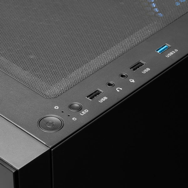GAMDIAS Talos E3 GAMING Midi Tower Sort