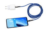 TROIKA CBL20/DB USB-kabel 2 m USB C USB C/Lightning 100 W Blå