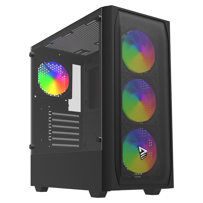 Savio Noctis Flow RGB Terning Sort
