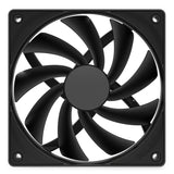 NZXT RF-Q12SF-B2 Computerkølesystem Computerkabinet Ventilator 12 cm Sort 1 stk