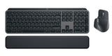 Logitech Master MX Keys Combo for Bussiness tastatur Mus inkluderet Kontor RF trådløs + Bluetooth QWERTY US International Grafit