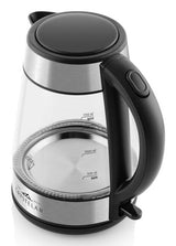 Eta Crystela II elkedel 1,7 L 2200 W Sort, Rustfrit stål, Transparent