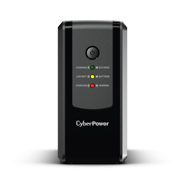 CyberPower UT650EG-FR UPS-enhed Interaktivt indgangsstik 0,65 kVA 360 W 3 AC stikkontakt(er)