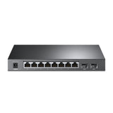 TP-Link JetStream TL-SG2210P netværksswitch Administreret L2/L4 Gigabit Ethernet (10/100/1000) Strøm over Ethernet (PoE) Sort