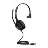 Jabra Evolve2 50 Headset Ledningsført Kontor/Callcenter Bluetooth