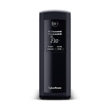 CyberPower VP1200EILCD UPS-enhed Interaktivt indgangsstik 1,2 kVA 720 W 8 AC stikkontakt(er)
