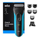 Braun 735483 Folie shaver Trimmer Sort, Blå
