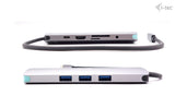 i-tec C31NANOLANPD100 dockingstation Ledningsført USB 3.2 Gen 1 (3.1 Gen 1) Type-C Grå