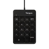 Targus AKP13GL numerisk tastatur Universel USB Sort