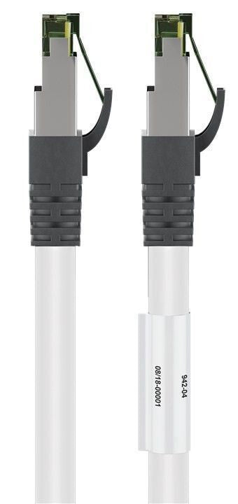 Goobay 55124 netværkskabel Hvid 1 m Cat8.1 S/FTP (S-STP)