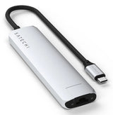 Satechi ST-P7SS interface hub USB Type-C 10000 Mbit/s Sølv