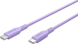 Goobay 77745 USB-kabel USB 2.0 1,5 m USB C 0,48 Gbit/sek. 60 W Lilla