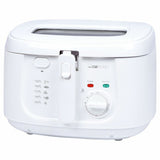 Clatronic FR 3771 Enkelt 2,5 L 1800 W Frituregryde Hvid