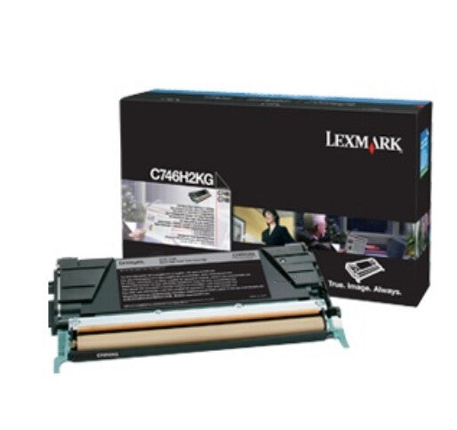 Lexmark C746H3KG tonerpatron 1 stk Original Sort