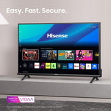 Hisense 40A4Q 101,6 cm (40") Fuld HD Smart TV Wi-Fi Sort 200 cd/m²