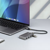 StarTech.com 5G4AB-USB-C-HUB interface hub USB 3.2 Gen 1 (3.1 Gen 1) Type-C 5000 Mbit/s Grå