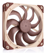 Noctua NF-A14X25 G2 LS-PWM Computerkølesystem Computerkabinet Luftkøler 14 cm Beige, Brun 1 stk