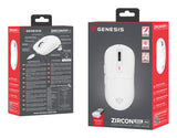 GENESIS NMG-2194 mus Spil Ambidextrous Bluetooth + USB Type-C Optisk 26000 dpi