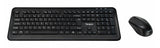 Targus AKM610NO tastatur Mus inkluderet Universel RF trådløst QWERTY Nordisk Sort
