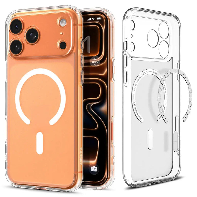 Spigen Ultra Hybrid (MagFit) mobiltelefon etui 16 cm (6.3") Cover Hvid