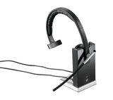 Logitech H820e Headset Trådløs Kontor/Callcenter Opladningsstativ Sort