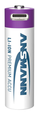 Ansmann 1312-0036 husholdningsbatteri Genopladeligt batteri AA Lithium-Ion (Li-Ion)