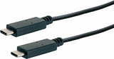 Schwaiger LK 101 C USB-kabel USB 3.2 Gen 2 (3.1 Gen 2) 1 m USB C 10 Gbit/sek. Sort