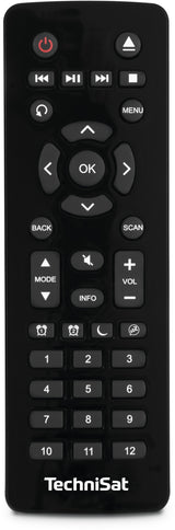 TechniSat MULTYRADIO 4.0 Internet Analog & digital Sort, Hvid