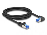 DeLOCK 80224 netværkskabel Sort 2 m Cat6a S/FTP (S-STP)