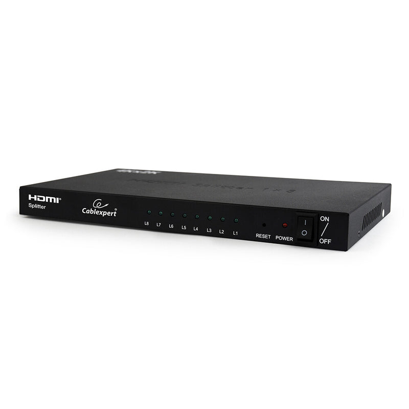 Gembird DSP-8PH4-03 video-splitter HDMI 8x HDMI