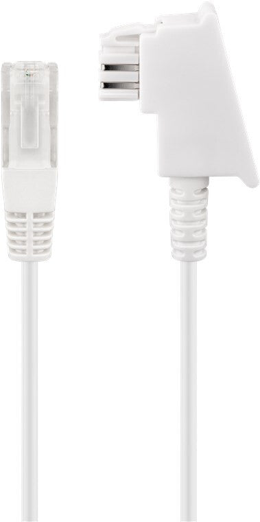 Goobay 60678 telefonkabel 40 m Hvid
