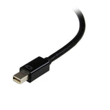 StarTech.com MDP2VGDVHD videokabel adapter 0,15 m Mini DisplayPort DVI-D + VGA (D-Sub) + HDMI Sort