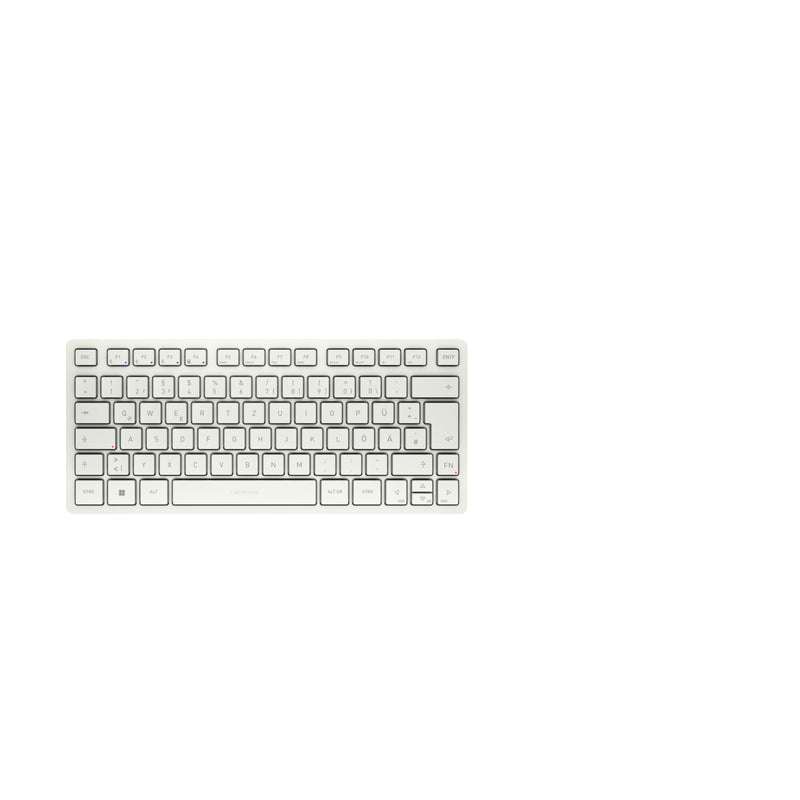 CHERRY KW 7100 MINI BT tastatur Universel Bluetooth QWERTZ Tysk Hvid