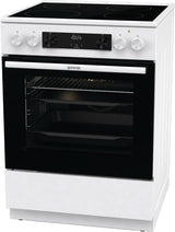 Gorenje GEC6C40WD Fritstående komfur Elektrisk Keramisk Hvid