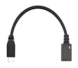 ProXtend USBC-MICROB-0002 USB-kabel USB 2.0 0,2 m Micro-USB B Sort