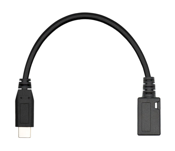 ProXtend USBC-MICROB-0002 USB-kabel USB 2.0 0,2 m Micro-USB B Sort