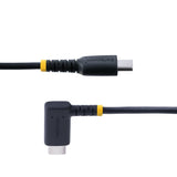 StarTech.com R2CCR-15C-USB-CABLE USB-kabel USB 2.0 0,15 m USB C 0,48 Gbit/sek. 60 W Sort