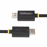 StarTech.com DP21-1M-DP80-CABLE DisplayPort kabel Sort