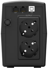 PowerWalker VI 800 STL UPS-enhed Interaktivt indgangsstik 0,8 kVA 480 W 2 AC stikkontakt(er)